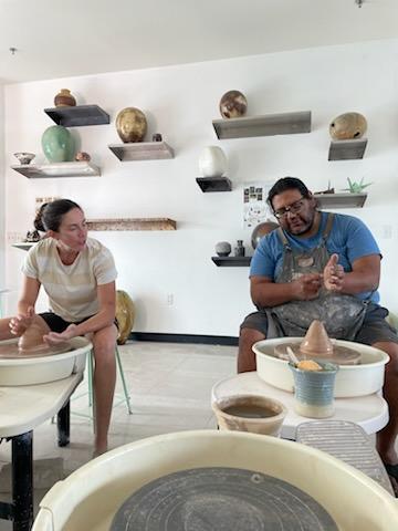 Intro/Beginner Pottery Wheel class 11am-1pm this is a one time class, select your day, text or call Anthony7027529560 with any questions