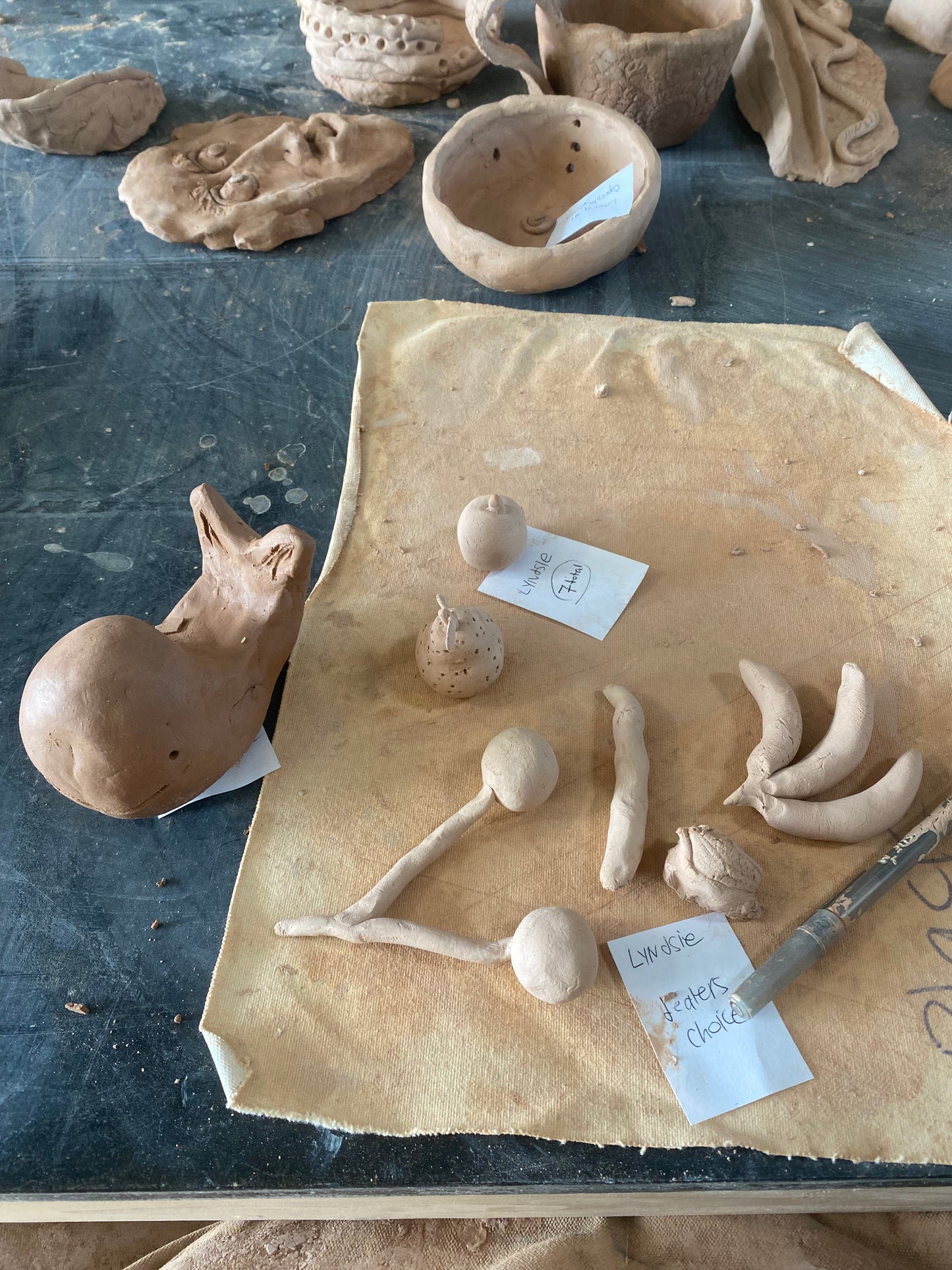 Kids Handbuilding Pottery Workshop with Rocio Every Tuesday 2pm-3:30