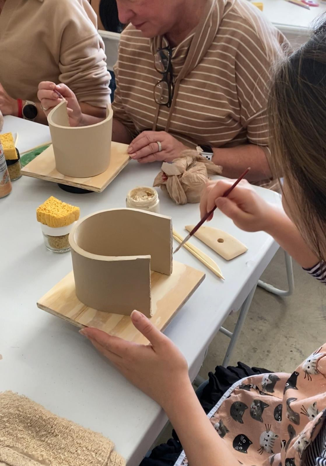 Adult Handbuilding Pottery Workshop with Rocio, Every Tuesday & Saturday 11-1