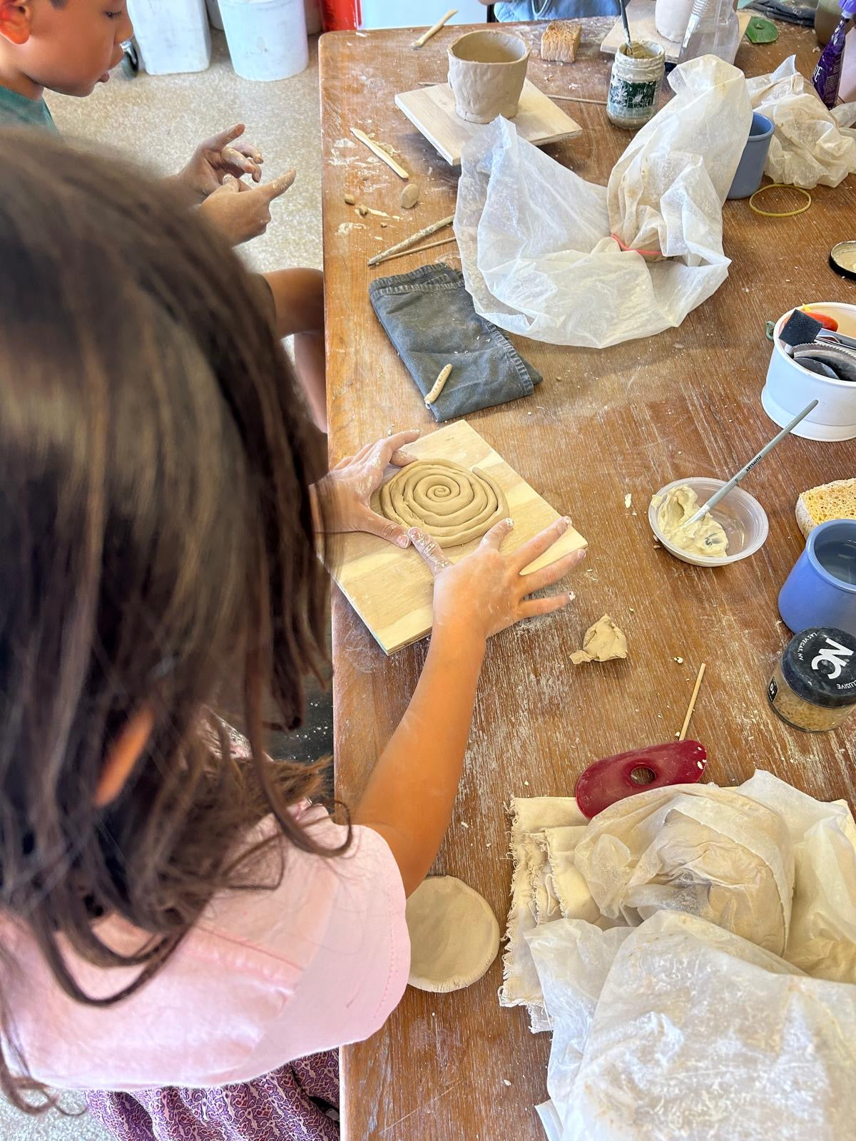Kids Handbuilding Workshop with Rocio