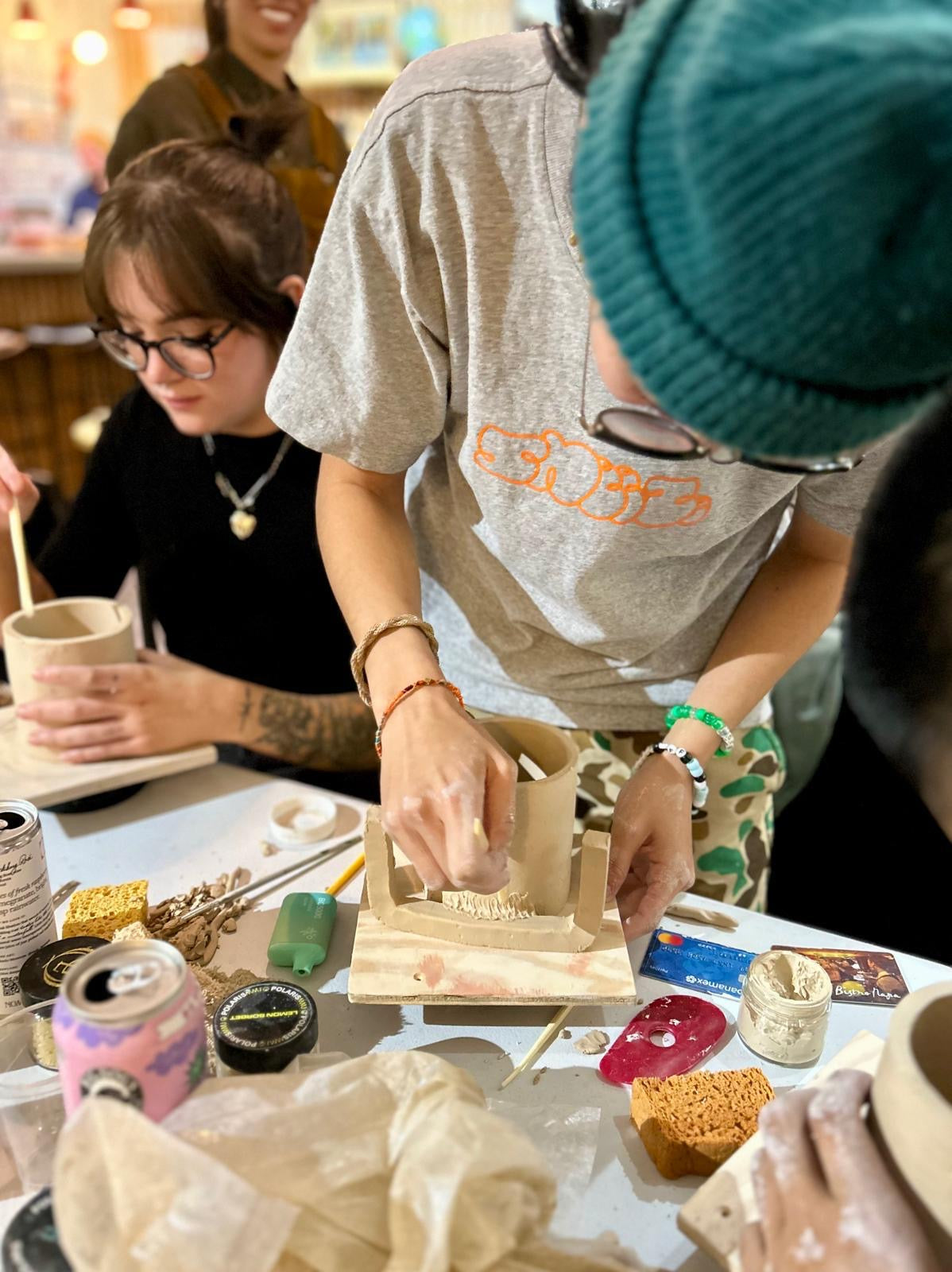 Kids Handbuilding Pottery Workshop with Rocio Every Tuesday 2pm-3:30